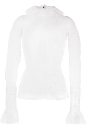 Thom Browne Top a collo alto