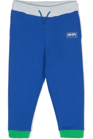Kenzo Pantaloni sportivi con design color-block