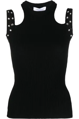 BLUMARINE Top smanicato
