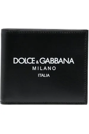 Dolce & Gabbana Portafoglio in pelle con stampa