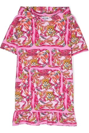 Moschino Abito a maniche corte con stampa