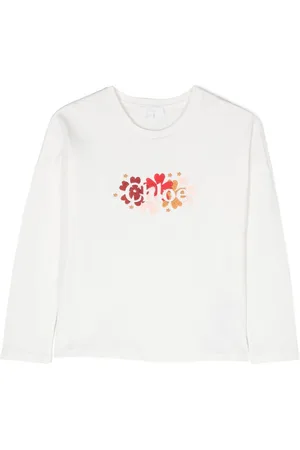 Chloé T-shirt con ricamo