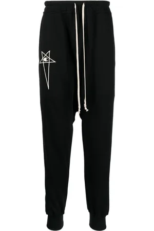 Rick Owens Pantaloni sportivi con cavallo basso Prisoner