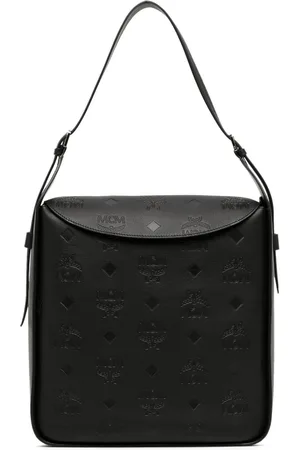 MCM Borsa a spalla Aren grande con monogramma