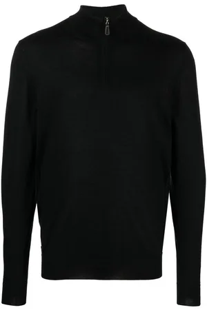 FEDELI Cardigan a collo alto