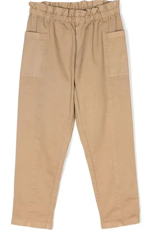 BONPOINT Pantaloni Tiche con vita raccolta