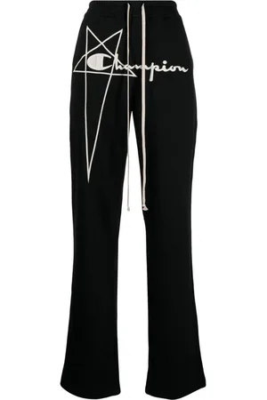Rick Owens Pantaloni sportivi con ricamo