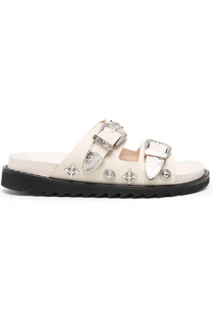 TOGA PULLA Sandali slides con borchie