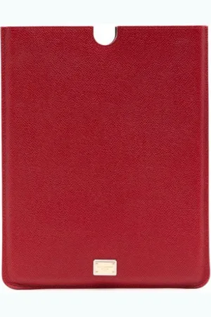 Dolce & Gabbana Cover per tablet con placca logo