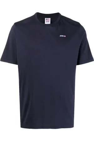 Autry T-shirt girocollo con applicazione