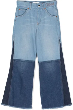 Chloé Jeans con design patchwork