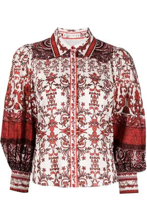 ALICE+OLIVIA Blusa Tiffie a fiori