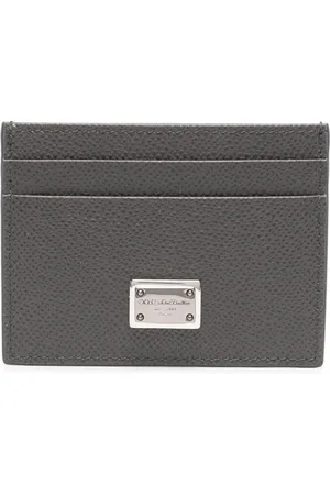 Dolce & Gabbana Portacarte con placca logo
