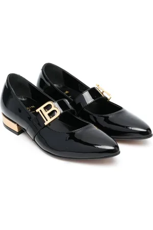 Balmain Ballerine con placca logo