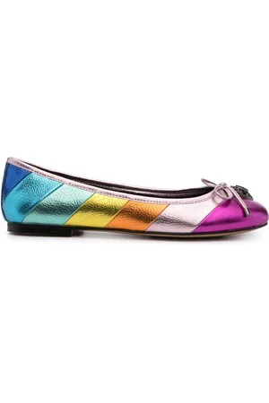 Kurt Geiger Ballerine Esme con effetto metallizzato