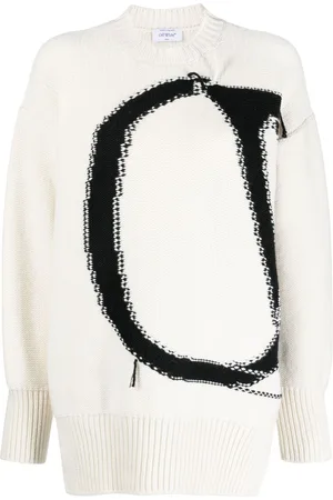 OFF-WHITE Maglione Ow Maxi con logo a intarsi