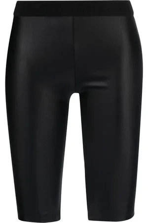 VERSACE Shorts da ciclismo con banda logo