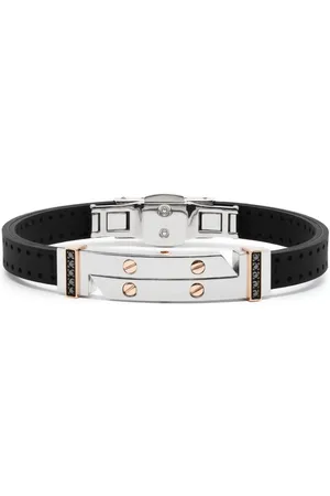 BARAKA Bracciale con logo inciso