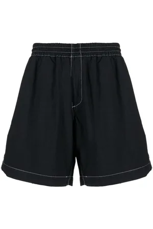 SUNNEI Shorts con cuciture a contrasto