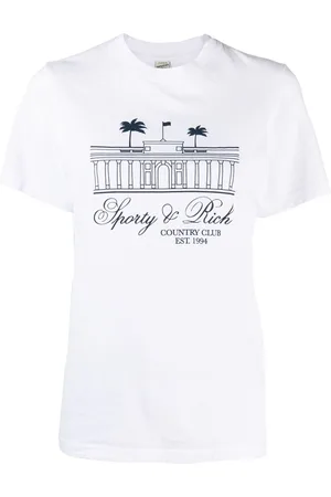 Sporty & Rich T-shirt con stampa