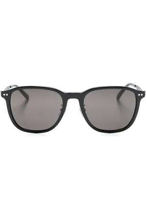 Dunhill Occhiali da sole squadrati con lenti colorate