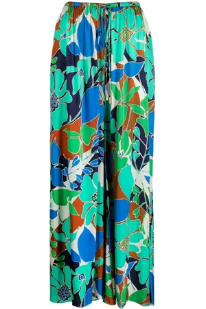 Cult Gaia Pantaloni Alaia a fiori