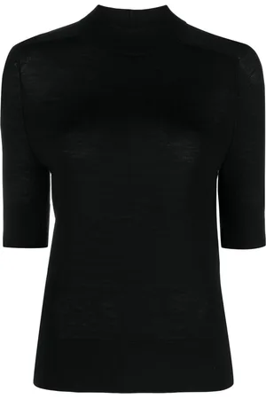 Calvin Klein Top con colletto a coste