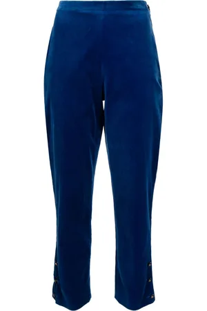 CHANEL Pantaloni dritti crop Pre-owned anni 