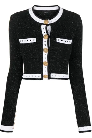 Balmain Cardigan a maniche lunghe