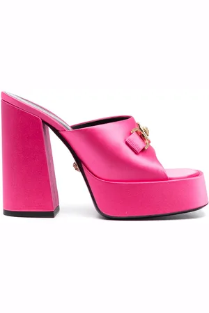 VERSACE Mules Aevitas con plateau 120mm