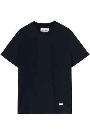 Jil Sander T-shirt con placca logo