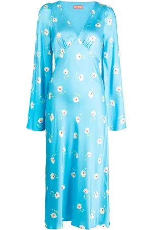 KITRI Abito Libby midi a fiori