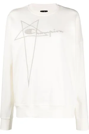 Rick Owens Felpa con ricamo