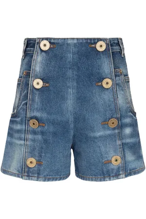 Balmain Shorts con applicazione