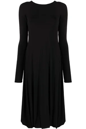 Jil Sander Abito midi con scollatura posteriore