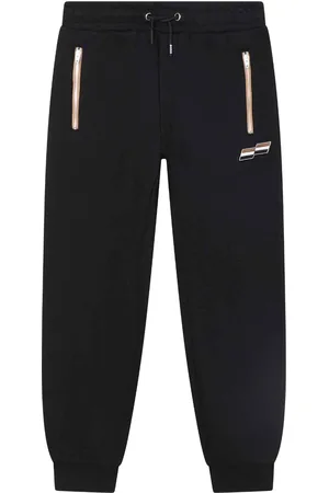 HUGO BOSS Pantaloni sportivi con applicazione