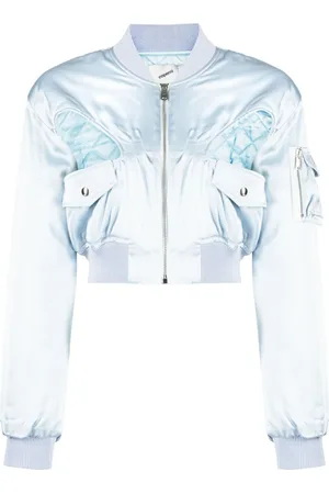 COPERNI Bomber crop con cut-out