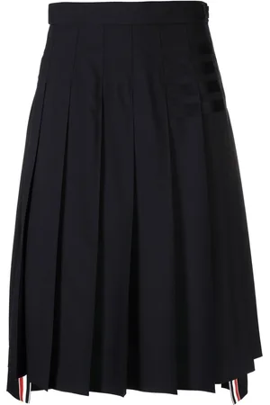 Thom Browne Gonna plissettata midi