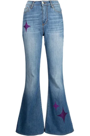 Madison.Maison Jeans svasati con stampa