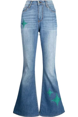 Madison.Maison Jeans svasati con stampa