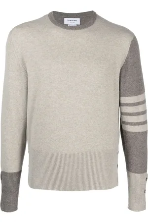Thom Browne Maglione con dettaglio a 4 righe
