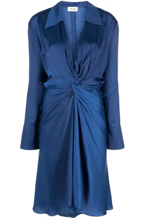 Zadig & Voltaire Abito midi con scollo a V Rozo
