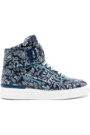 Philipp Plein Sneakers alte con stampa paisley