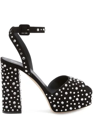 Giuseppe Zanotti Sandali New Betty Sparkle con plateau 120mm