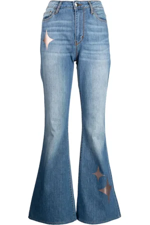 Madison.Maison Jeans svasati con stampa