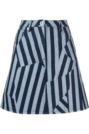 Kenzo Gonna denim a righe