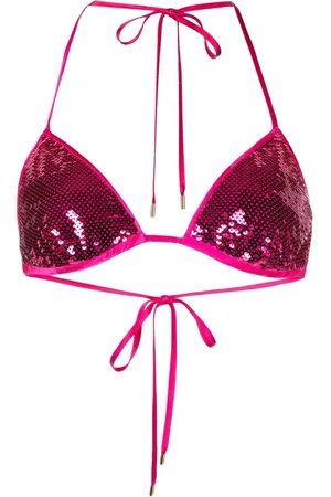 Tom Ford Bralette con paillettes e scollo all