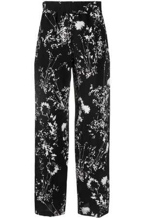 Victoria Beckham Pantaloni a fiori