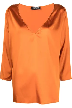 GIANLUCA CAPANNOLO Blusa Nathalie con scollo a V