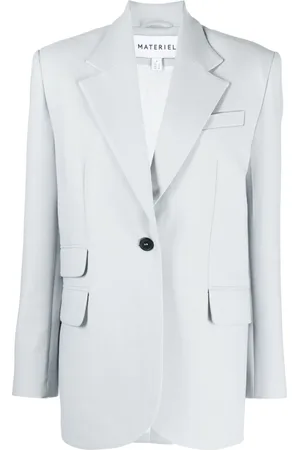 MATÉRIEL by Aleksandre Akhalkatsishvili Blazer monopetto con revers a lancia